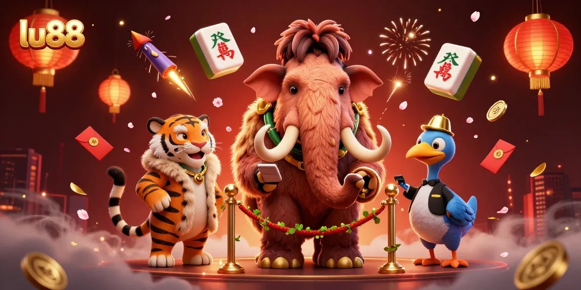 Experience the vibrant lu88 casino atmosphere with unique characters and dynamic game elements.