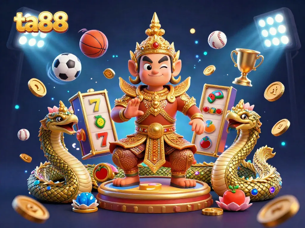 Experience the thrill of ta88 with vibrant slot games and dynamic action in a colorful casino realm.