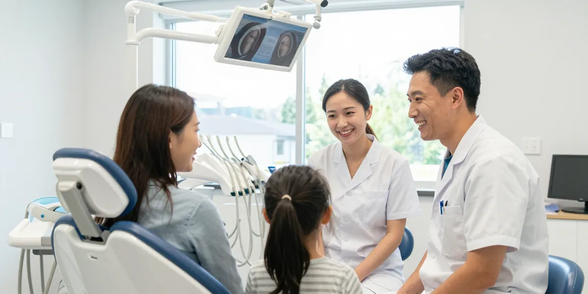 Dentist Coquitlam offering friendly family dentistry services, trusted local provider for dental care.