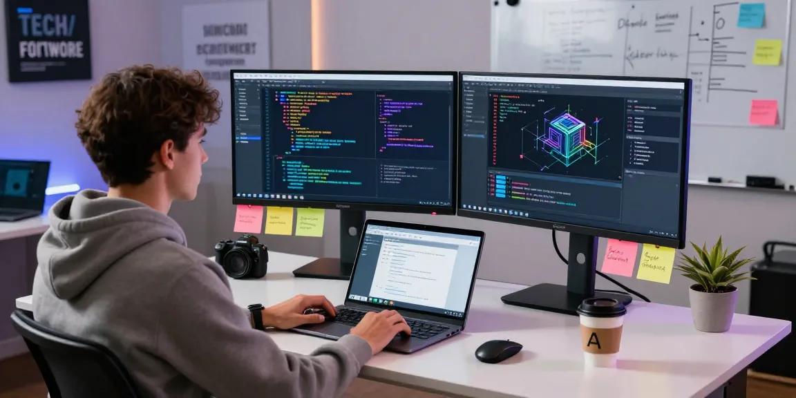 Dynamic workspace showcasing crush ai coding tools and environment for innovative software development.