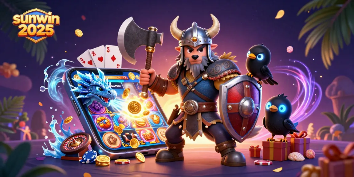 Experience the thrill of sunwin 2026 with Viking warriors, dragons, and slot games!