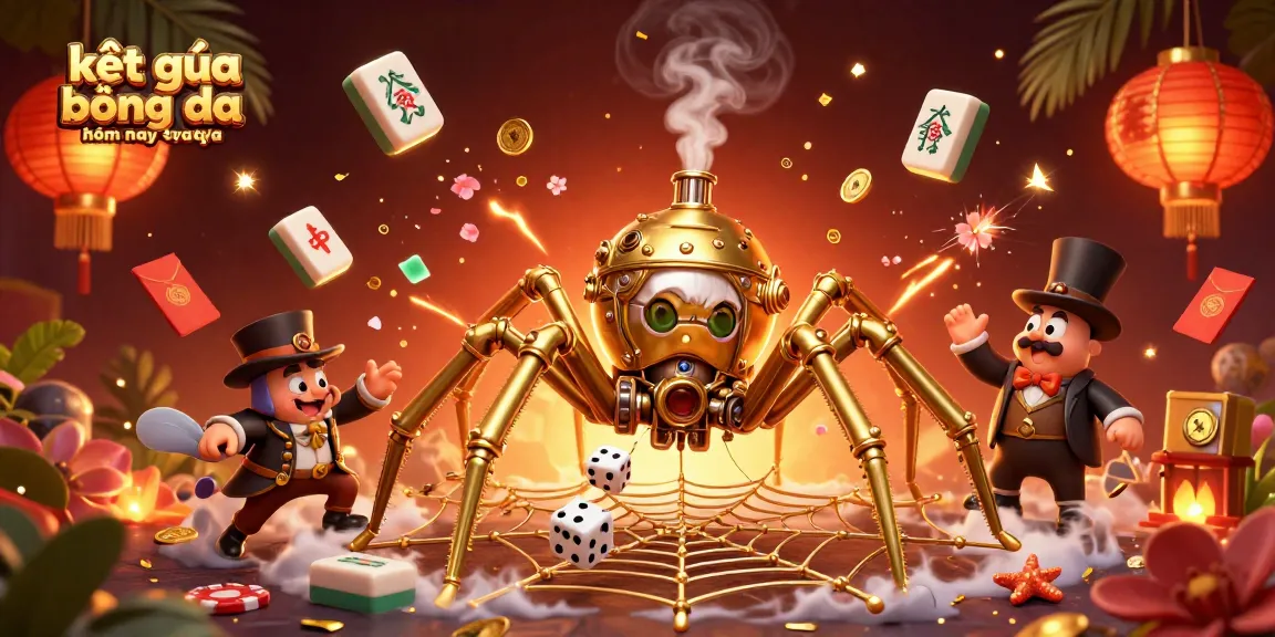 Catch the latest updates with kết quả bóng đá hôm nay trực tiếp as the stunning 3D spider and fly create an engaging gambling scene.